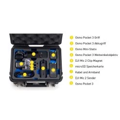 B&W Copter.case Typ 500 Für DJI Osmo Pocket 3 Grün 13 B&W Copter.case Typ 500 Für DJI Osmo Pocket 3 Grün -Travelite Store 500 DJIOsmoPocket3 description DE 1280x1280