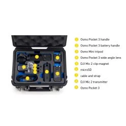 B&W Copter.case Typ 500 Für DJI Osmo Pocket 3 Grün 12 B&W Copter.case Typ 500 Für DJI Osmo Pocket 3 Grün -Travelite Store 500 DJIOsmoPocket3 description EN 1280x1280