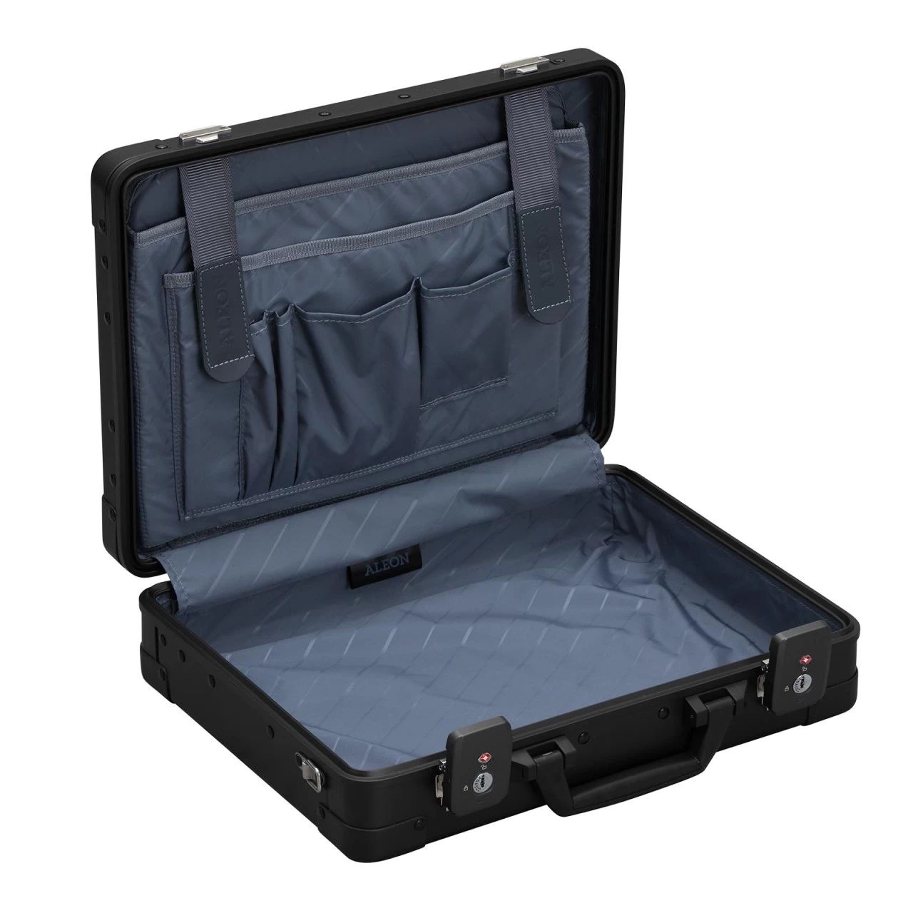 ALEON Attachè Aluminium Laptop Case 15" Laptoptasche 38 Cm Schwarz 3 ALEON Attachè Aluminium Laptop Case 15" Laptoptasche 38 Cm Schwarz – Bild 3