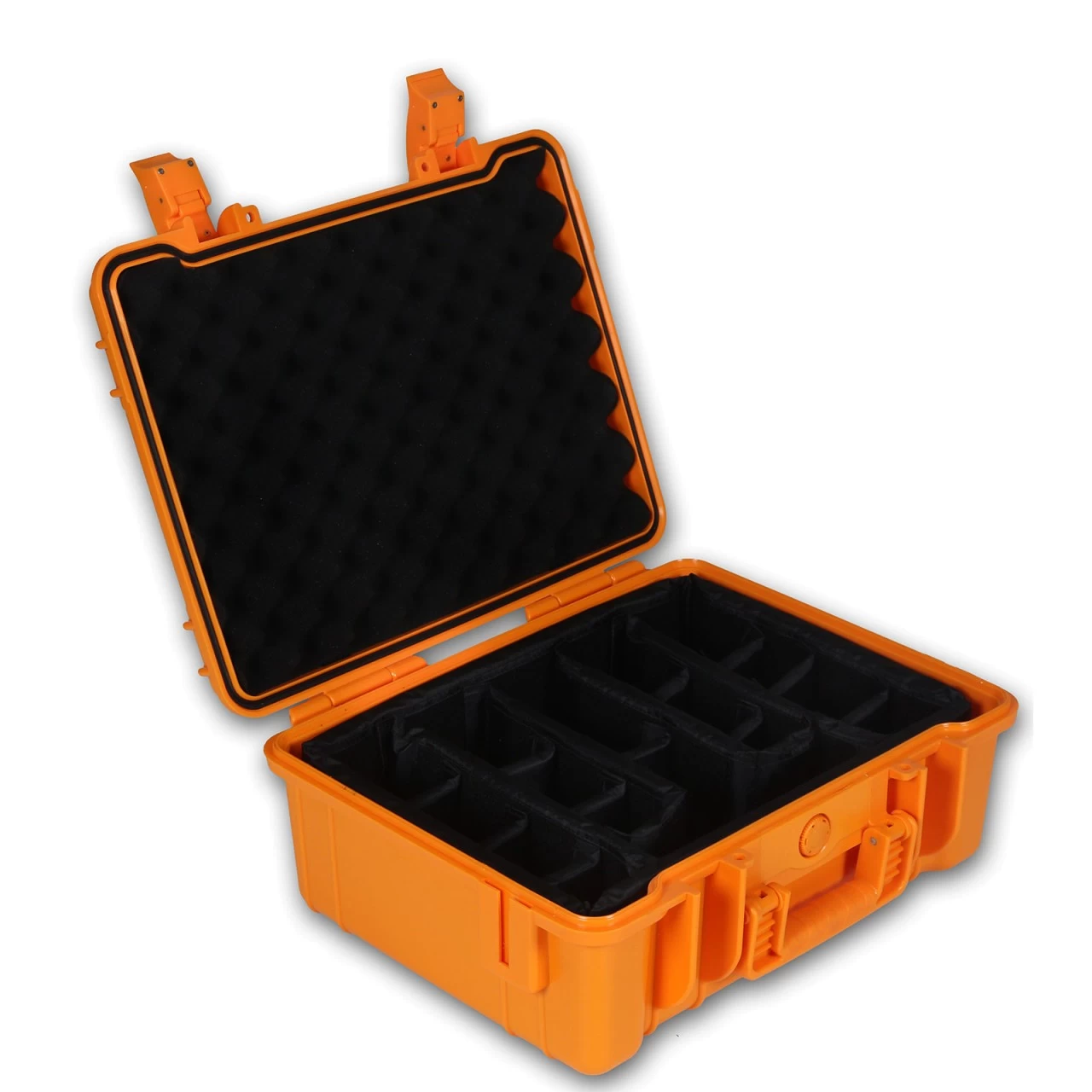 ALEON Outdoor Case Typ 50 Mit Facheinteilung Orange 1 ALEON Outdoor Case Typ 50 Mit Facheinteilung Orange