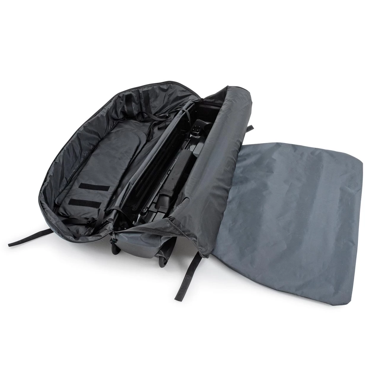 B&W Bike Bag II Fahrradkoffer 4 Rollen Schwarz 2 B&W Bike Bag II Fahrradkoffer 4 Rollen Schwarz – Bild 2