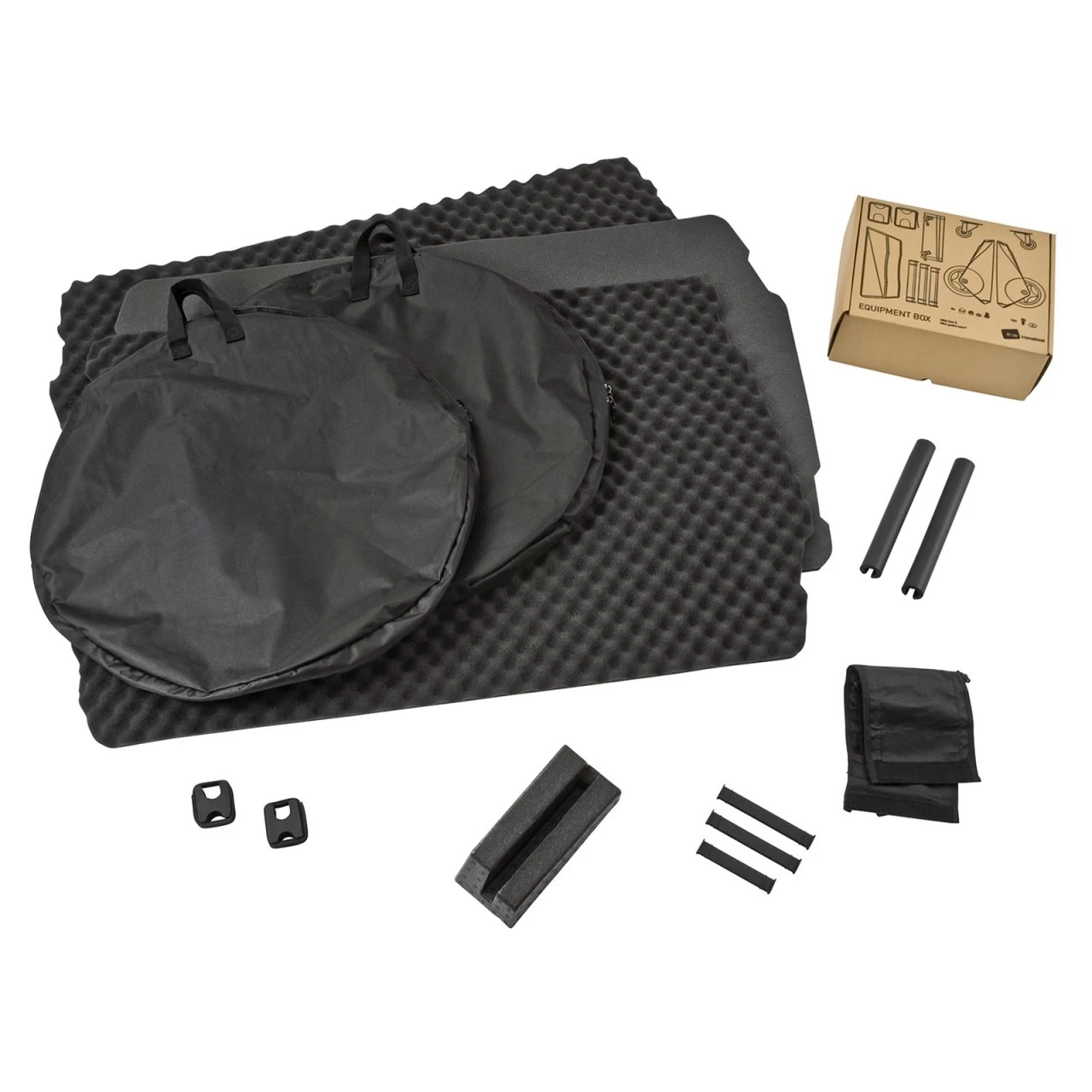 B&W Bike Case II Fahrradkoffer 4 Rollen Schwarz 8 B&W Bike Case II Fahrradkoffer 4 Rollen Schwarz – Bild 8