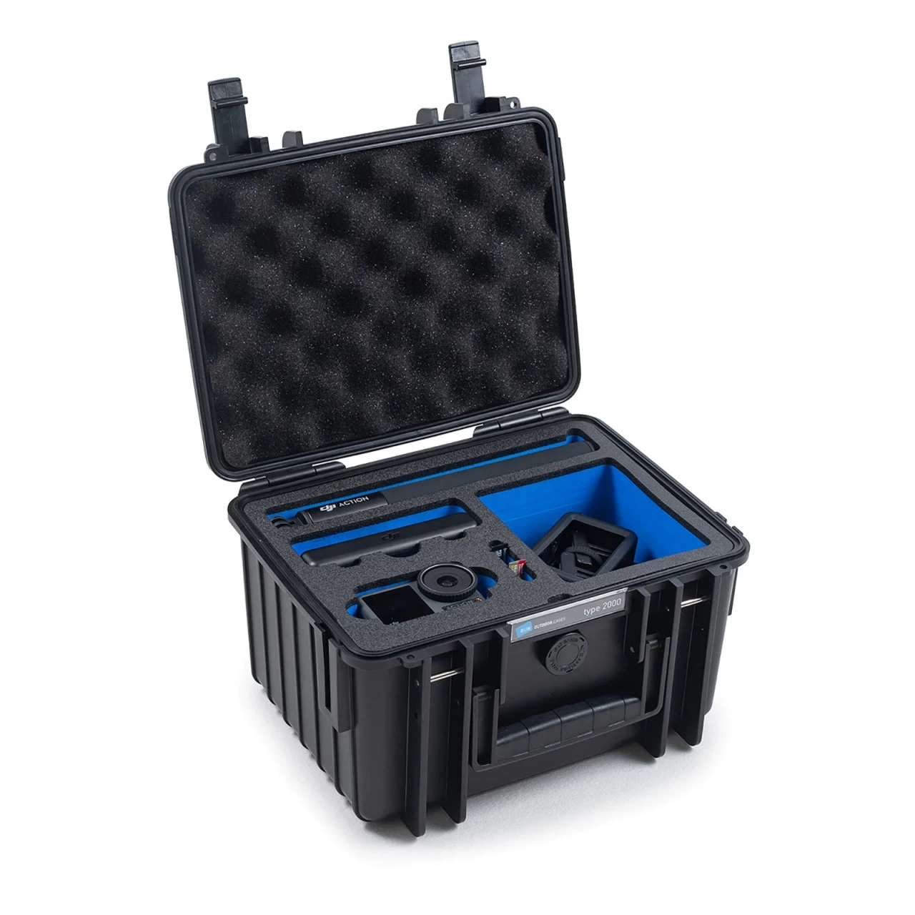 B&W Copter Case Typ 2000 Für DJI Osmo Action 3 Schwarz 2 B&W Copter Case Typ 2000 Für DJI Osmo Action 3 Schwarz – Bild 2