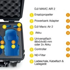 B&W Copter.case Typ 3000 Schwarz Für DJI Mavic Air 2 Fly More Combo Gelb 10 B&W Copter.case Typ 3000 Schwarz Für DJI Mavic Air 2 Fly More Combo Gelb -Travelite Store B W Copter case Typ 3000 schwarz fuer DJI Mavic Air 2 Fly More Combo yellow K402427 e 1280x1280