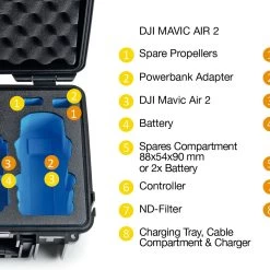 B&W Copter.case Typ 3000 Schwarz Für DJI Mavic Air 2 Fly More Combo Gelb 11 B&W Copter.case Typ 3000 Schwarz Für DJI Mavic Air 2 Fly More Combo Gelb -Travelite Store B W Copter case Typ 3000 schwarz fuer DJI Mavic Air 2 Fly More Combo yellow K402427 f 1280x1280