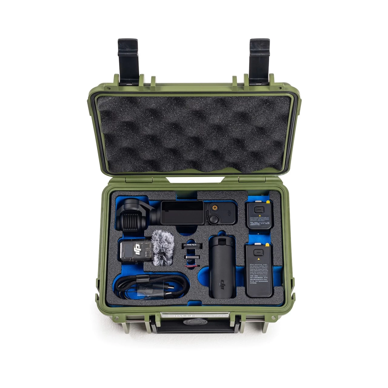 B&W Copter.case Typ 500 Für DJI Osmo Pocket 3 Grün 3 B&W Copter.case Typ 500 Für DJI Osmo Pocket 3 Grün – Bild 3