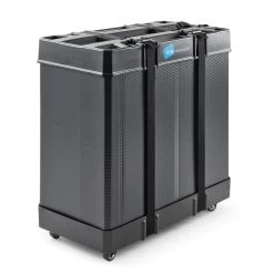 B&W Foldon.Box S Fahrradkoffer 4 Rollen Schwarz