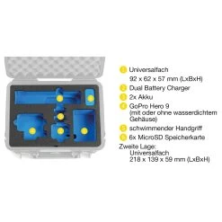 B&W GoPro Case Typ 2000 Für GoPro Hero 9/10 Mit Schaumstoffeinsatz Schwarz 12 B&W GoPro Case Typ 2000 Für GoPro Hero 9/10 Mit Schaumstoffeinsatz Schwarz -Travelite Store B W GoPro Case Typ 2000 fuer GoPro Hero 9 mit Schaumstoffeinsatz black K402413 f 1280x1280