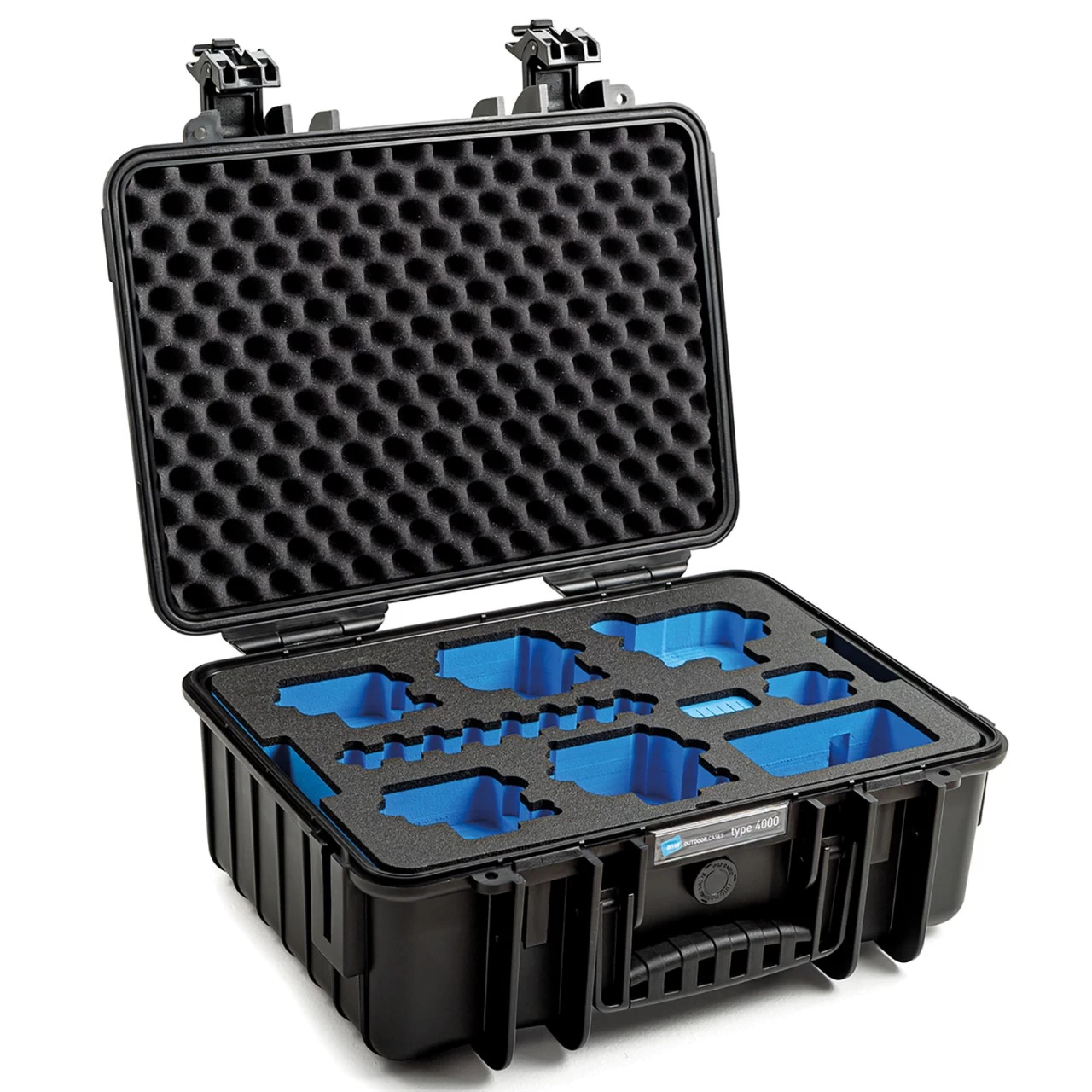 B&W GoPro Case Typ 4000 Für GoPro Hero 9/10 Mit Schaumstoffeinsatz Schwarz 1 B&W GoPro Case Typ 4000 Für GoPro Hero 9/10 Mit Schaumstoffeinsatz Schwarz