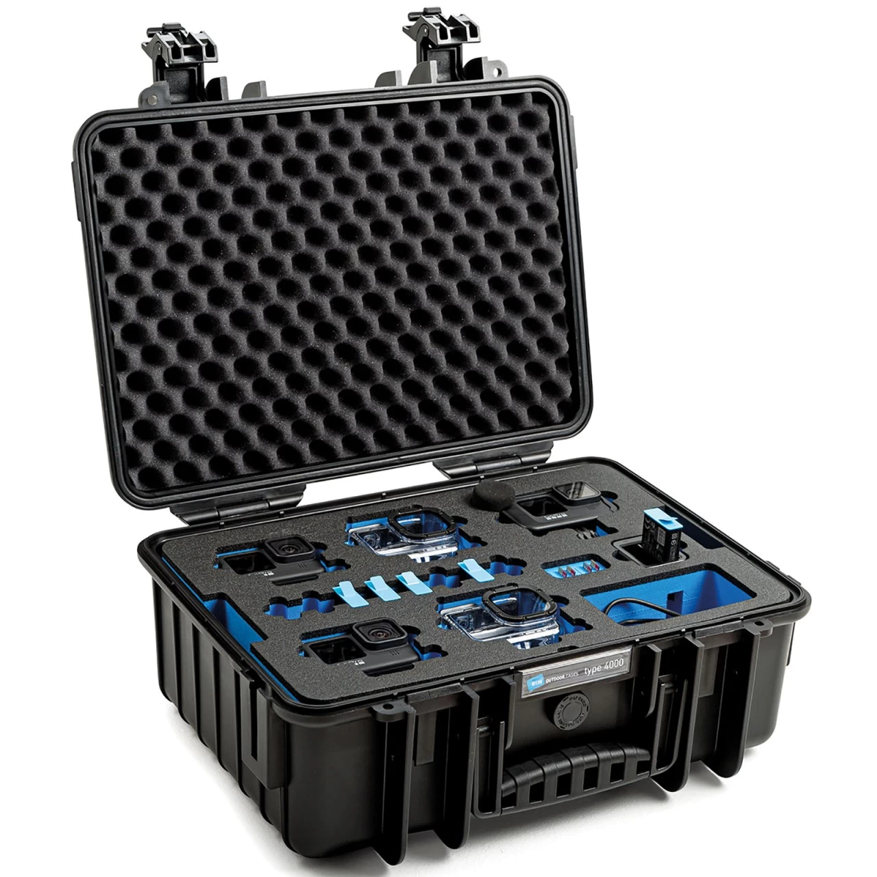 B&W GoPro Case Typ 4000 Für GoPro Hero 9/10 Mit Schaumstoffeinsatz Schwarz 2 B&W GoPro Case Typ 4000 Für GoPro Hero 9/10 Mit Schaumstoffeinsatz Schwarz – Bild 2