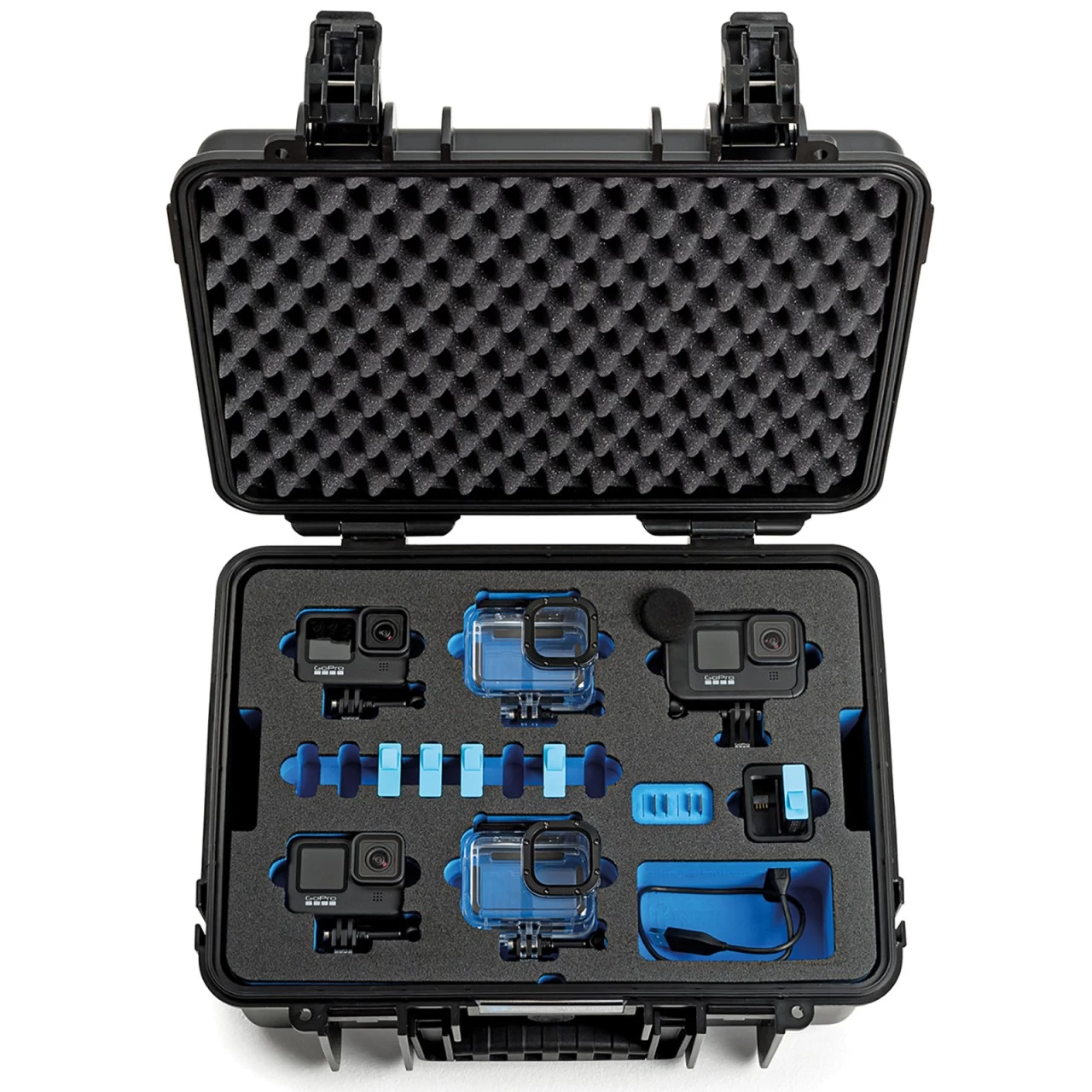 B&W GoPro Case Typ 4000 Für GoPro Hero 9/10 Mit Schaumstoffeinsatz Schwarz 3 B&W GoPro Case Typ 4000 Für GoPro Hero 9/10 Mit Schaumstoffeinsatz Schwarz – Bild 3