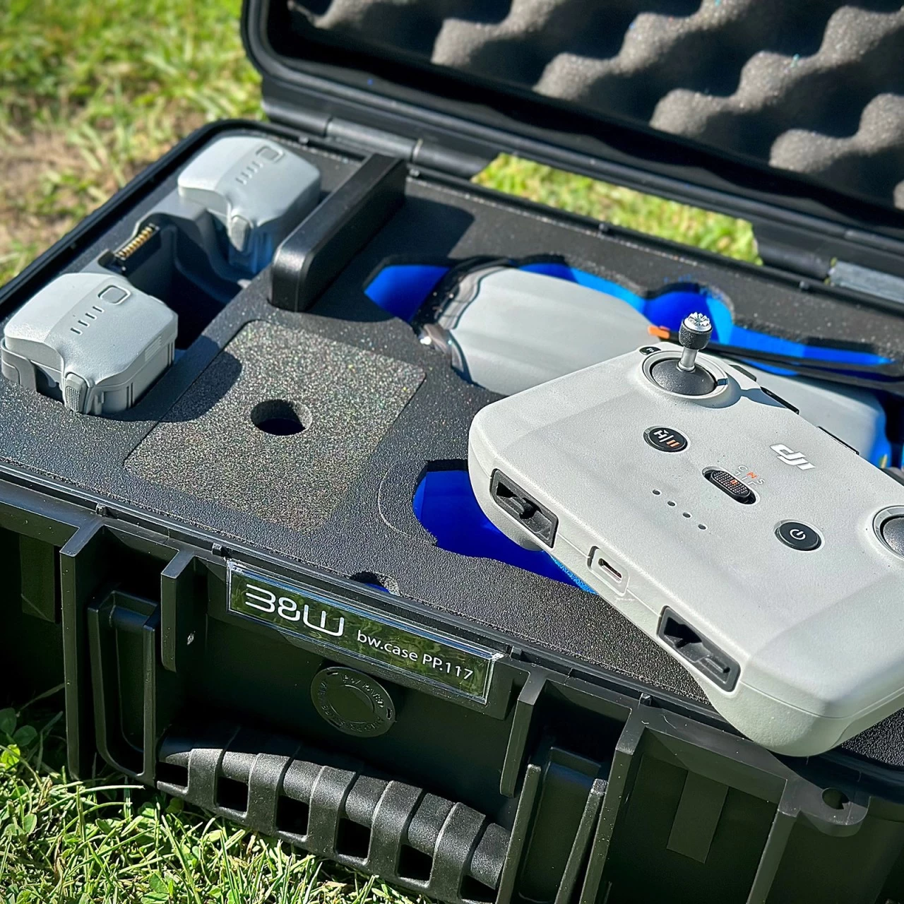 B&W Outdoor Case Typ 3000 Für DJI Air 3 Schwarz 6 B&W Outdoor Case Typ 3000 Für DJI Air 3 Schwarz – Bild 6