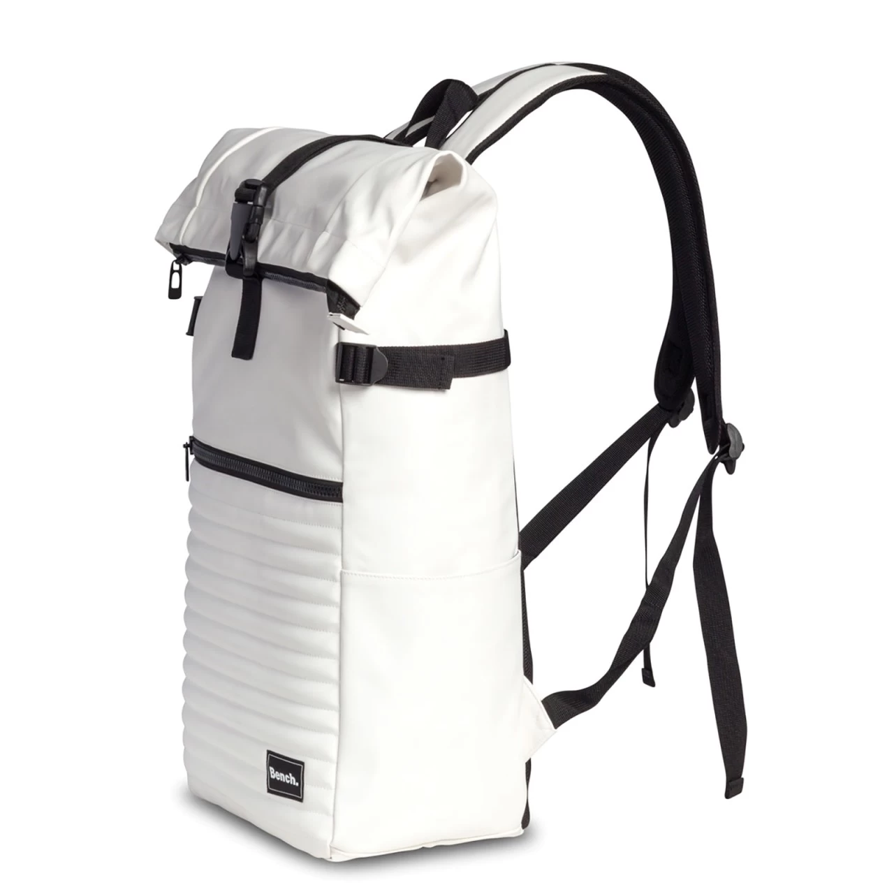 Bench Hydro Quilted Roll-top Rucksack 70 Cm Weiß 2 Bench Hydro Quilted Roll-top Rucksack 70 Cm Weiß – Bild 2