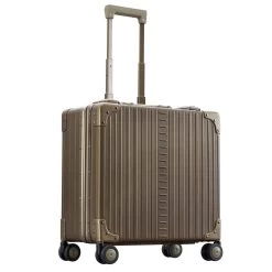 ALEON DELUXE Wheeled Business Case 17" Kabinentrolley 44 Cm 4 Rollen Bronze