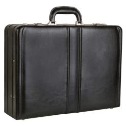 Dermata Aktenkoffer 45,5 Cm Schwarz