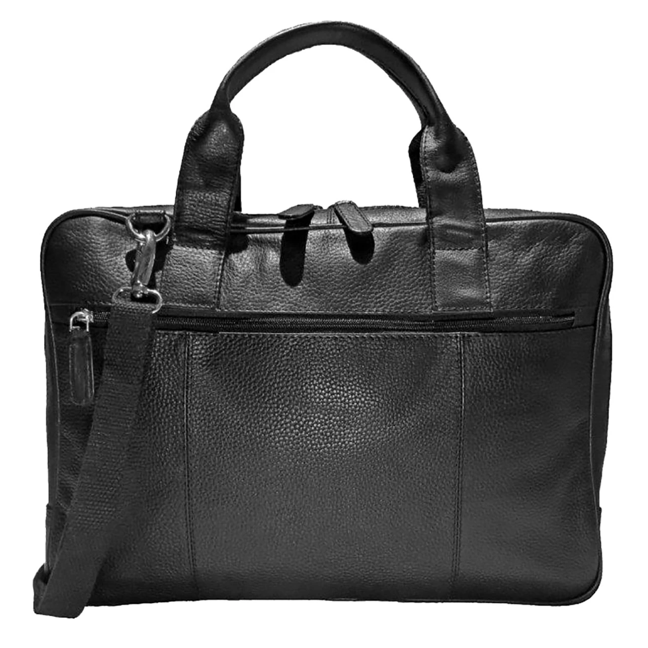 Dermata Aktenmappe 41 Cm Schwarz 2 Dermata Aktenmappe 41 Cm Schwarz – Bild 2