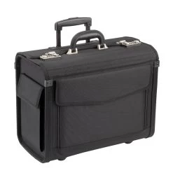 Dermata Office Case 45,5 Cm 2 Rollen Schwarz