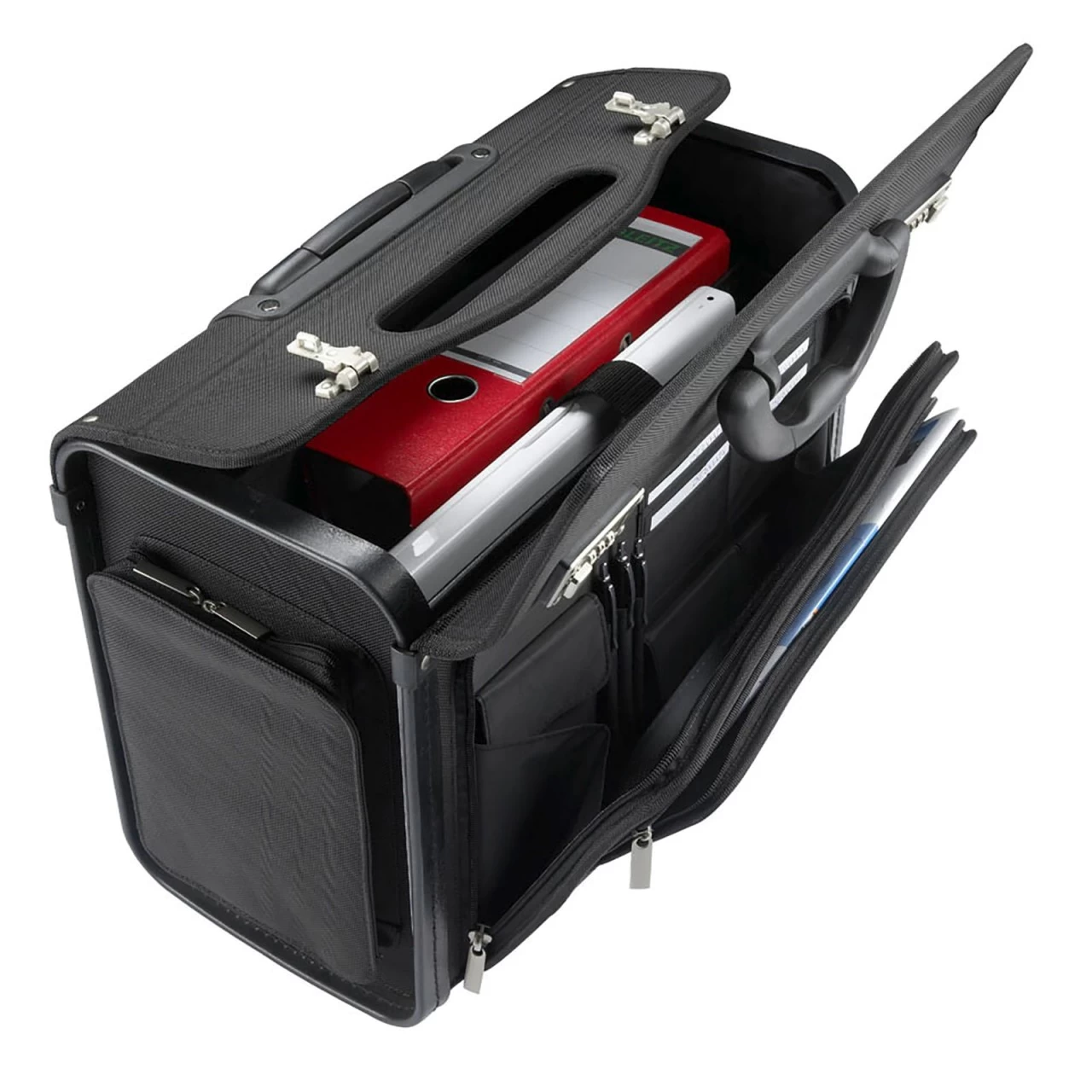 Dermata Office Case 48 Nylon Cm 2 Rollen Schwarz 2 Dermata Office Case 48 Nylon Cm 2 Rollen Schwarz – Bild 2