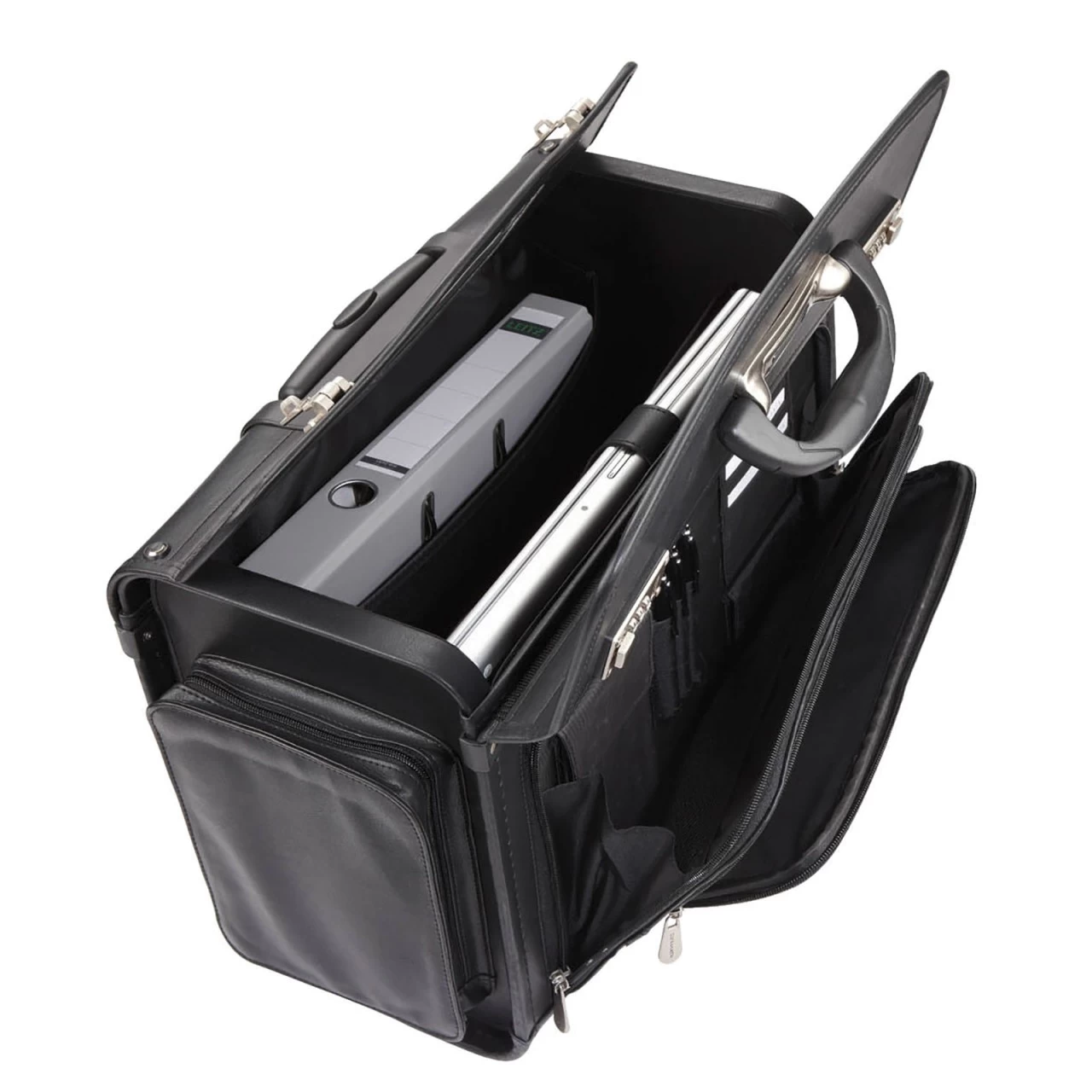 Dermata Office Case 48 PVC Cm 2 Rollen Schwarz 2 Dermata Office Case 48 PVC Cm 2 Rollen Schwarz – Bild 2