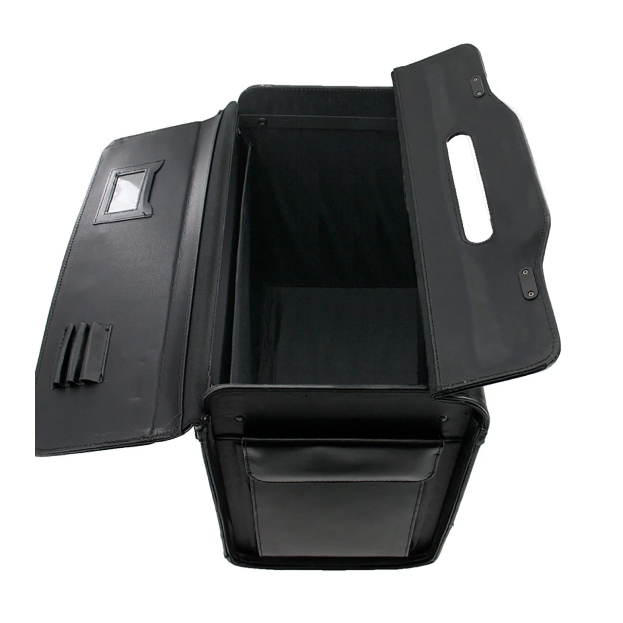 Dermata Pilotenkoffer 49,5 Cm 2 Rollen Schwarz 2 Dermata Pilotenkoffer 49,5 Cm 2 Rollen Schwarz – Bild 2