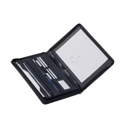 Dermata Schreibmappe 36,5 Cm Schwarz