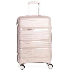 Fabrizio Worldpack Miami Trolley 65 Cm 4 Rollen Beige