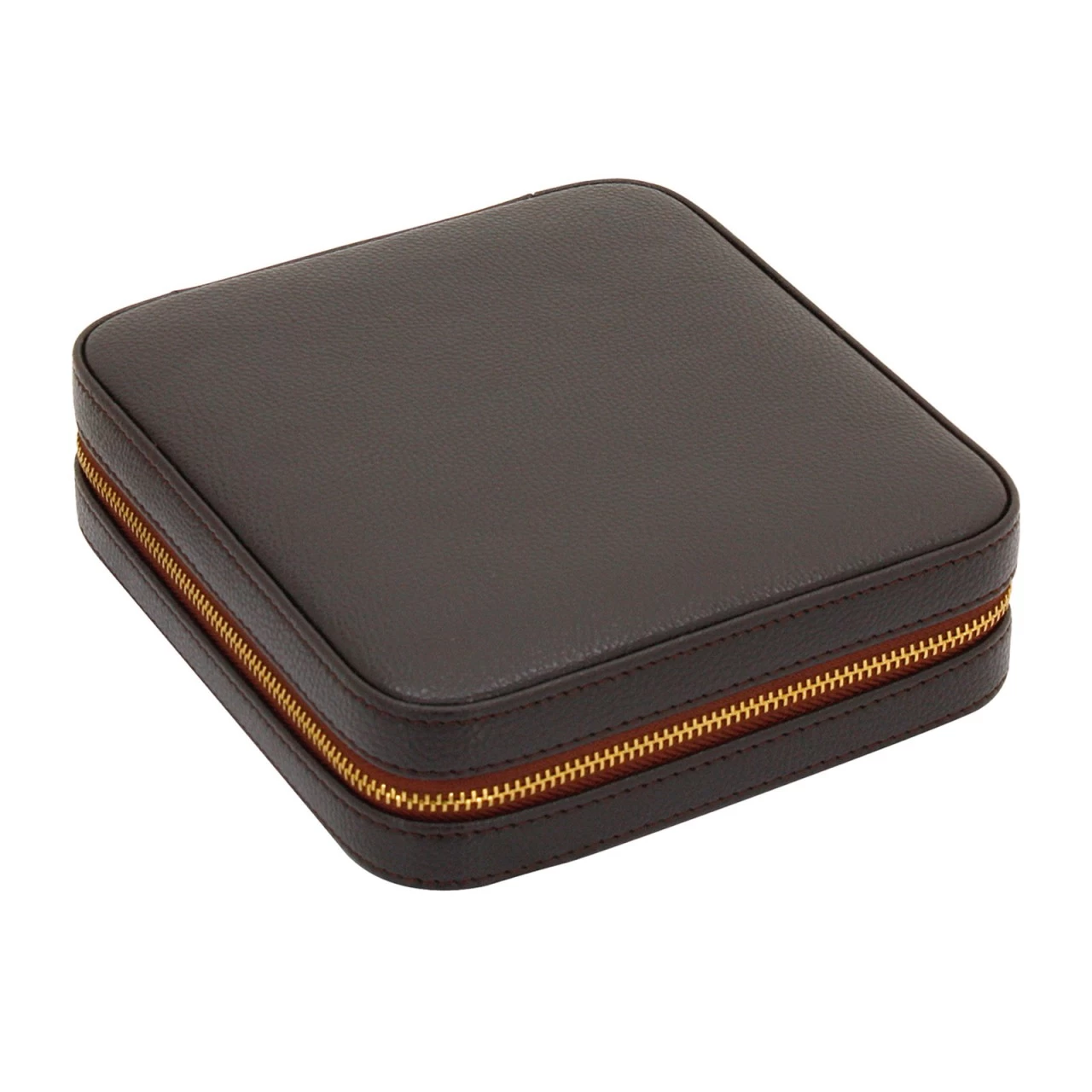 Friedrich|23 Ascot Reiseetui Für Schmuck Und Uhren Aus Feinsynthetik Braun 3 Friedrich|23 Ascot Reiseetui Für Schmuck Und Uhren Aus Feinsynthetik Braun – Bild 3