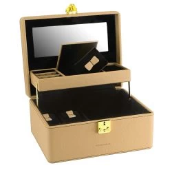 Friedrich|23 Ascot Schmuckkoffer Beige