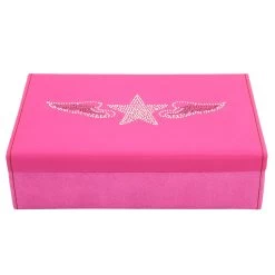 Friedrich|23 Baccara Schmuckkoffer Aus Mikrofaser Sternenmotiv Pink -Travelite Store Friedrich 23 Baccara Schmuckkoffer aus Mikrofaser Sternenmotiv pink K143171 d 1280x1280