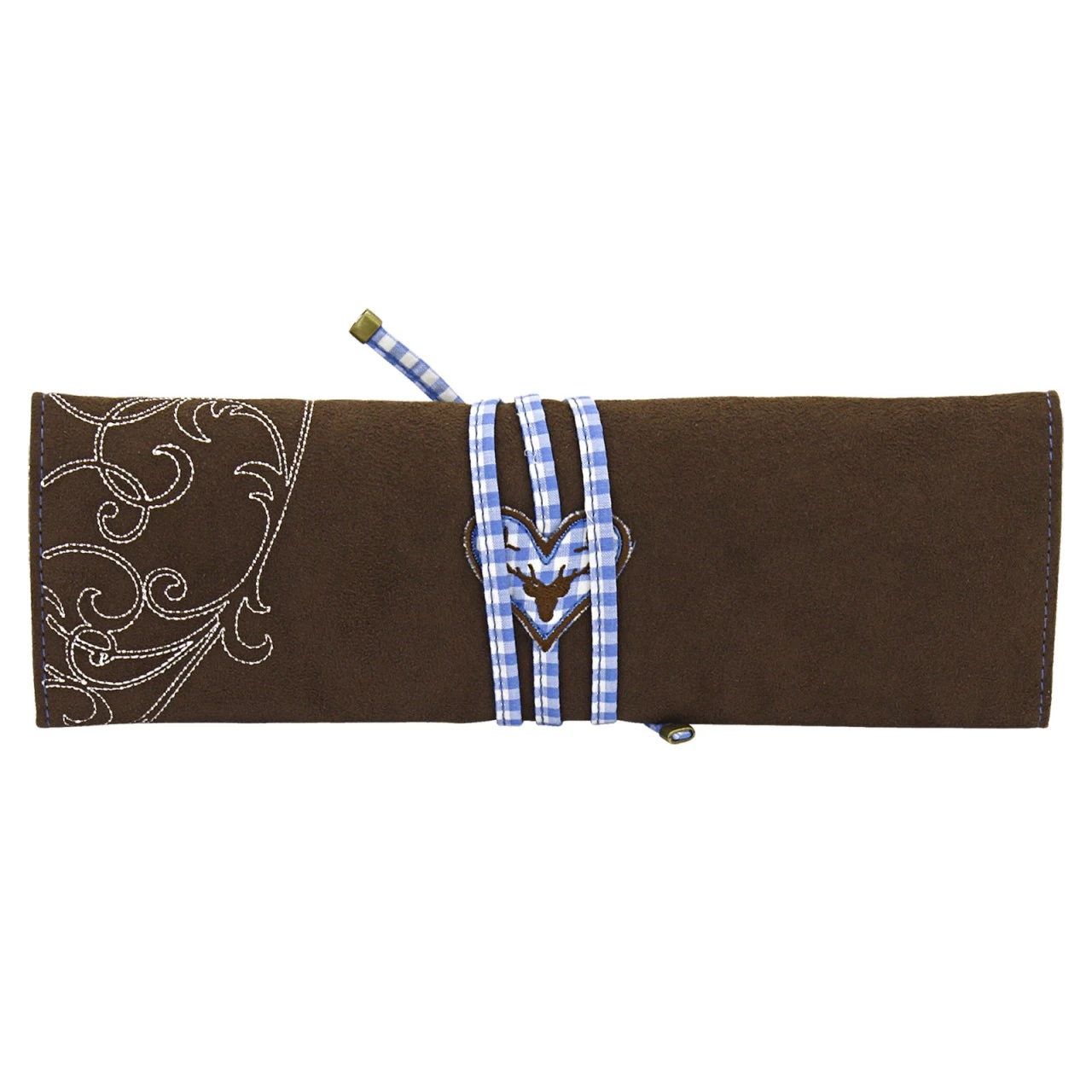 Friedrich|23 Bavaria Schmuckrolle Aus Velour Blau 5 Friedrich|23 Bavaria Schmuckrolle Aus Velour Blau – Bild 5