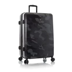 Heys Black Camo Trolley 76 Cm 4 Rollen Erweiterbar Schwarz