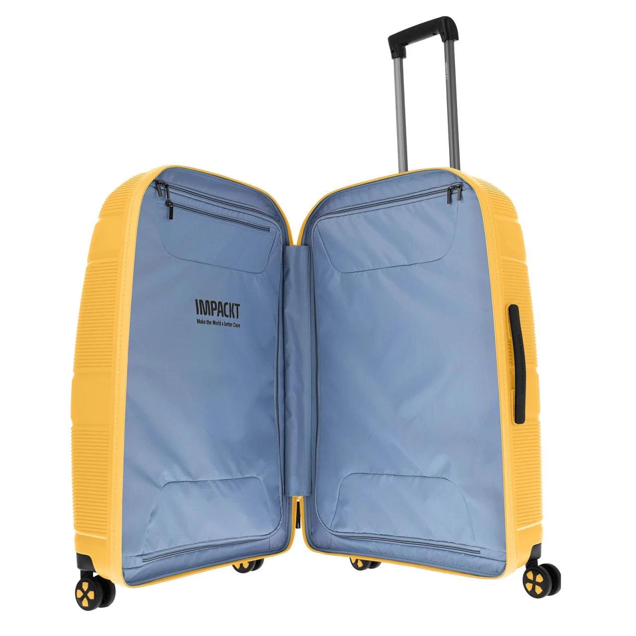 Impackt IP1 Trolley 76cm 4 Rollen Gelb 3 Impackt IP1 Trolley 76cm 4 Rollen Gelb – Bild 3