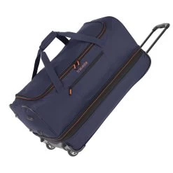 Travelite Basics Trolley Reisetasche 70 Cm 2 Rollen Erweiterbar Blau