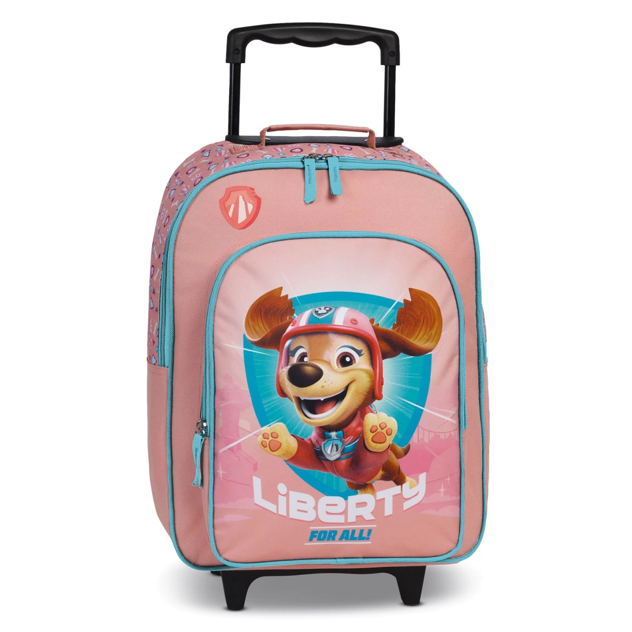 Fabrizio Kids Paw Patrol Trolley 2 Rollen 42 Cm Erweiterbar Rosa 1 Fabrizio Kids Paw Patrol Trolley 2 Rollen 42 Cm Erweiterbar Rosa