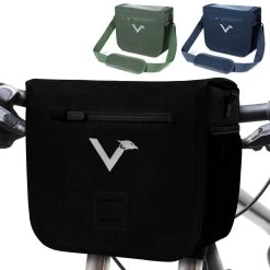 Valkental Front Pack Lenkertasche 28 Cm Schwarz