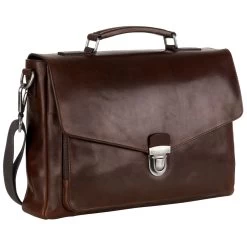 Leonhard Heyden Roma Moderne Aktenmappe 39 Cm Braun