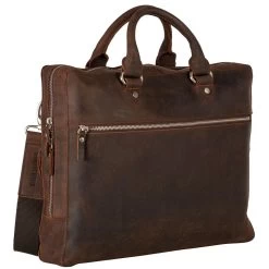 Leonhard Heyden Salisbury RV-Aktenmappe 38 Cm Braun