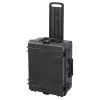 Max Koffer MAX540H245 Outdoor Case 2 Rollen Mit Schaumstoff Schwarz