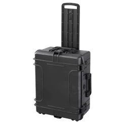 Max Koffer MAX540H245 Outdoor Case 2 Rollen Mit Schaumstoff Schwarz
