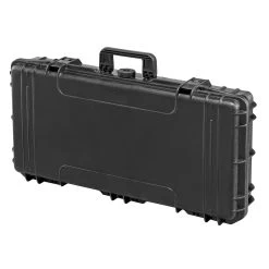 Max Koffer MAX800 Outdoor Case Leer Schwarz