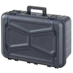 Max Koffer EKO90D Outdoor Case Mit Schaumstoff Grau