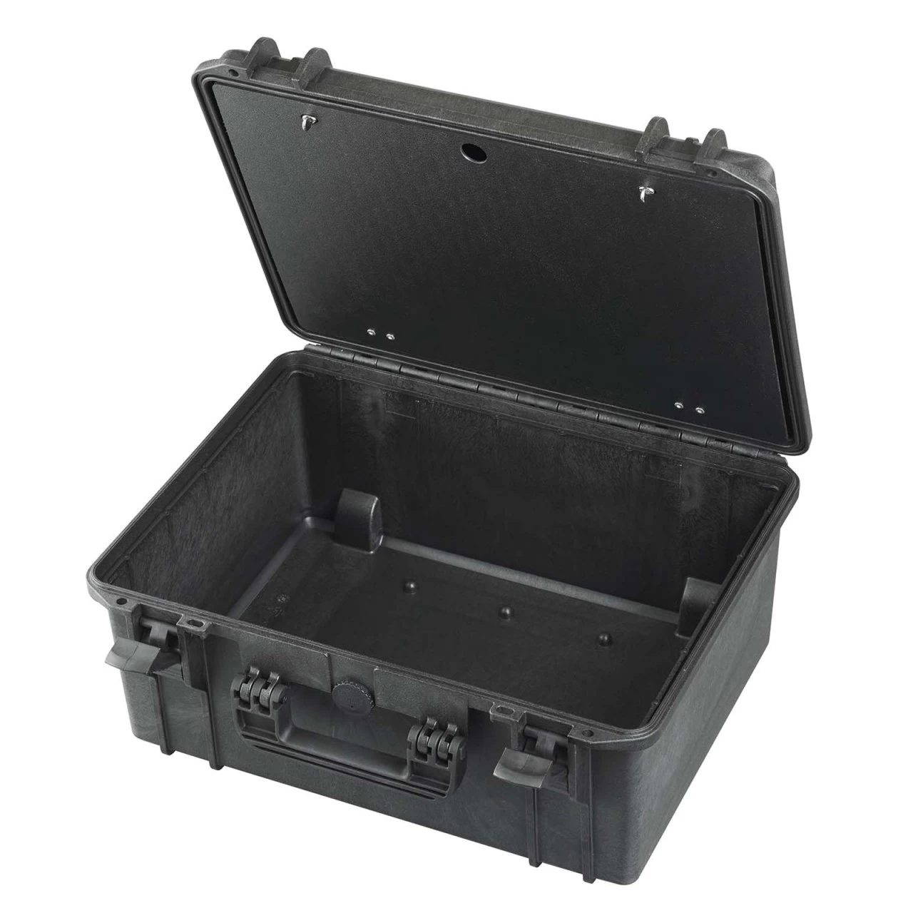 Max Koffer MAX465H220 Outdoor Case Leer Schwarz 2 Max Koffer MAX465H220 Outdoor Case Leer Schwarz – Bild 2