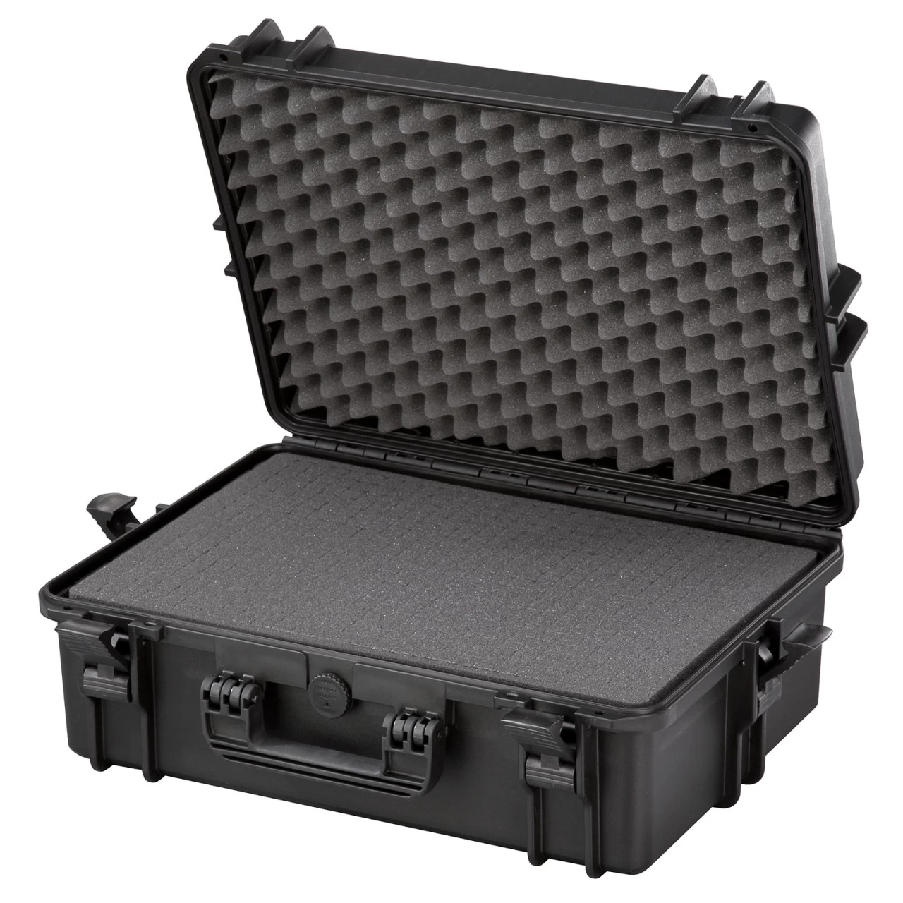 Max Koffer MAX505 Outdoor Case Mit Schaumstoff Schwarz 2 Max Koffer MAX505 Outdoor Case Mit Schaumstoff Schwarz – Bild 2