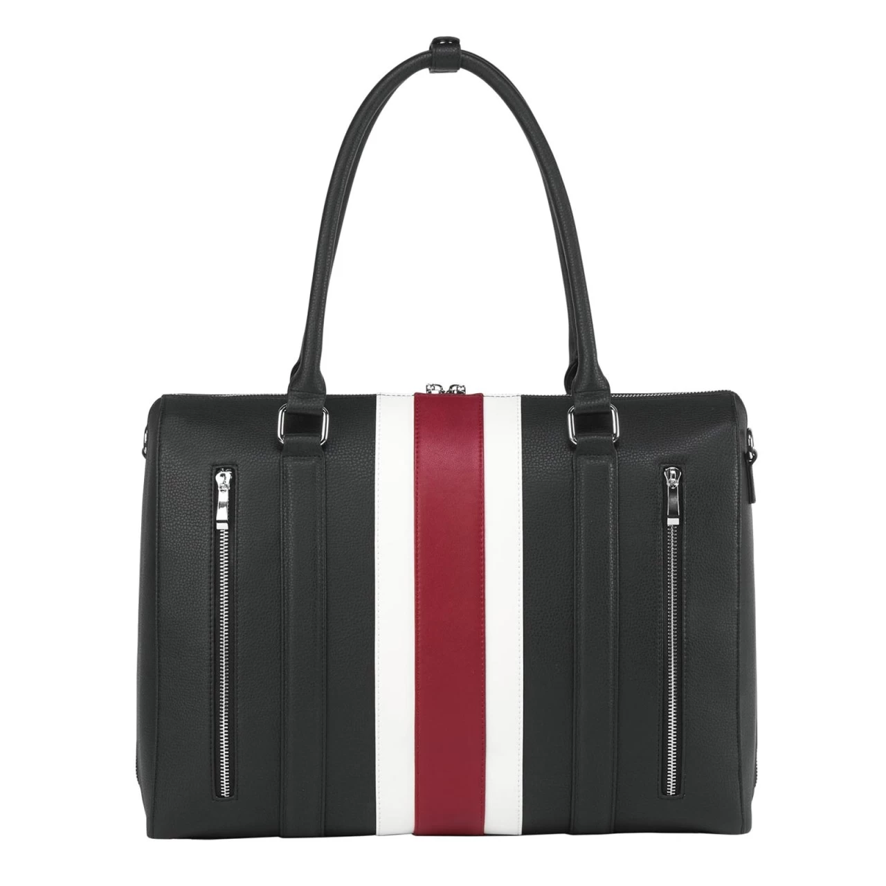 SOCHA BB Red Stripe Business-Handtasche 41,5 Cm 3 SOCHA BB Red Stripe Business-Handtasche 41,5 Cm – Bild 3