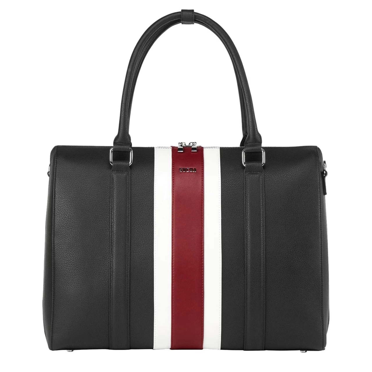 SOCHA BB Red Stripe Business-Handtasche 44 Cm Schwarz 1 SOCHA BB Red Stripe Business-Handtasche 44 Cm Schwarz