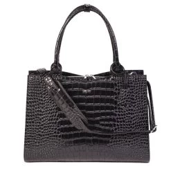 SOCHA Crocodile Business-Handtasche 44 Cm Schwarz 15 SOCHA Crocodile Business-Handtasche 44 Cm Schwarz -Travelite Store SOCHA Business Handtasche Crocodile 41 cm black K233038 f 1280x1280