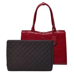 SOCHA Businesstasche Croco Burgundy 45 Cm Rot -Travelite Store SOCHA Businesstasche Croco Burgundy 45 cm red K233097 d 1280x1280