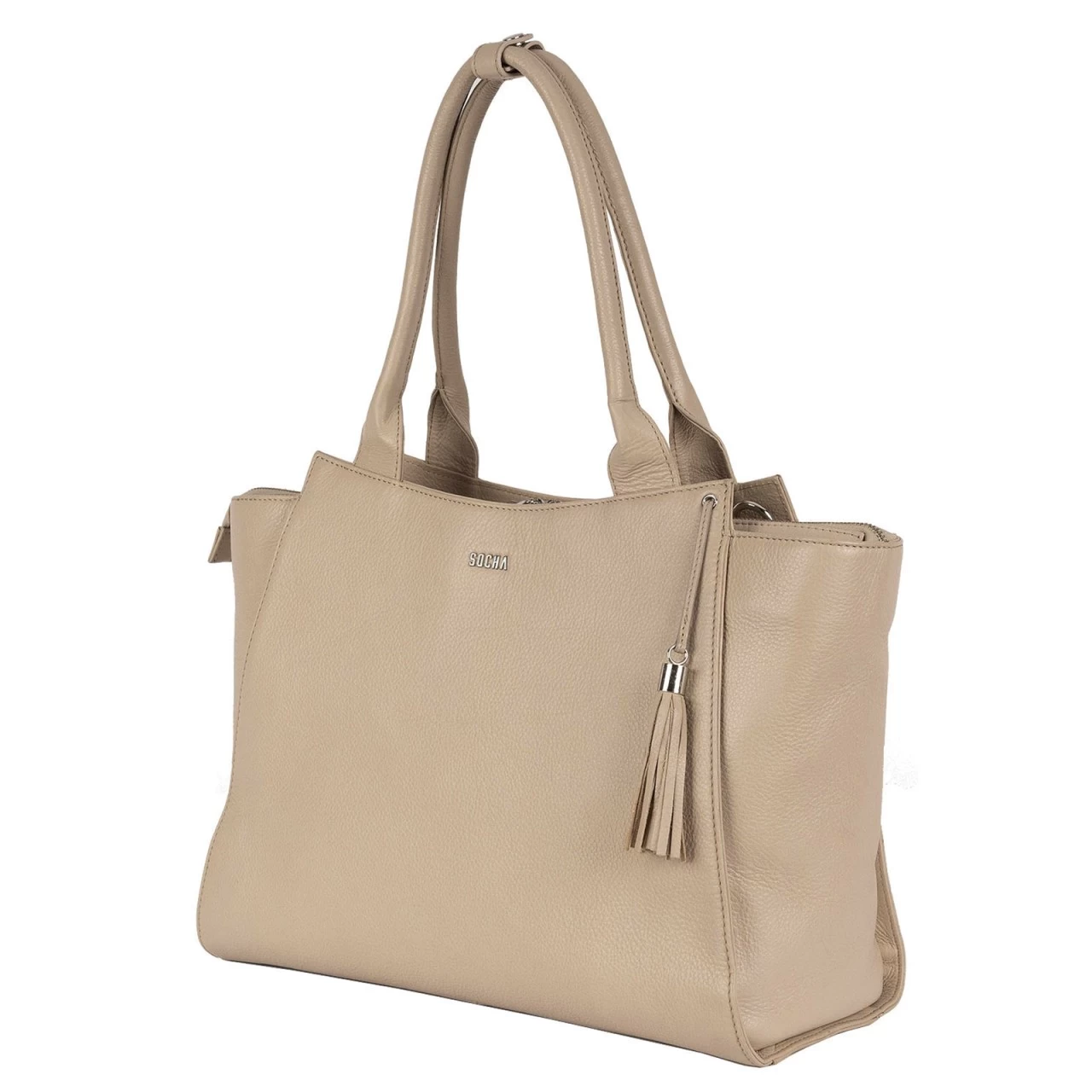 SOCHA Diamond Caddy Business-Handtasche 44 Cm Braun 2 SOCHA Diamond Caddy Business-Handtasche 44 Cm Braun – Bild 2