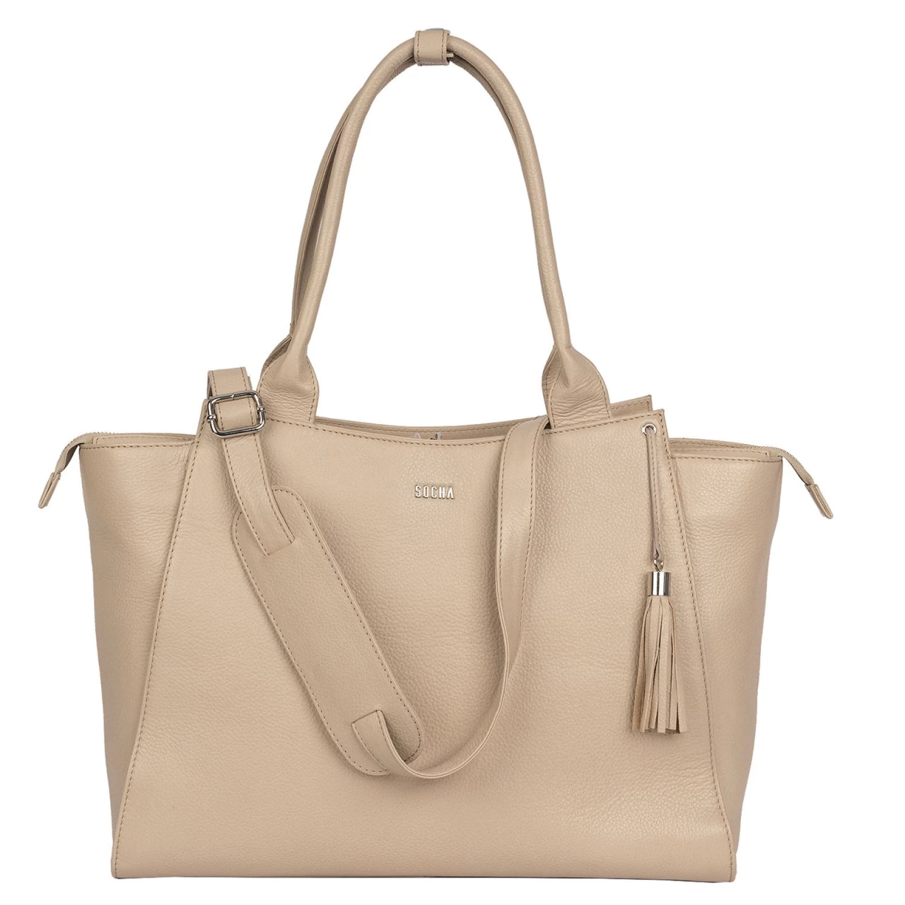 SOCHA Diamond Caddy Business-Handtasche 44 Cm Braun 5 SOCHA Diamond Caddy Business-Handtasche 44 Cm Braun – Bild 5