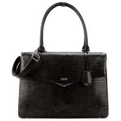 SOCHA Silver Tip Business-Handtasche 45 Cm Schwarz